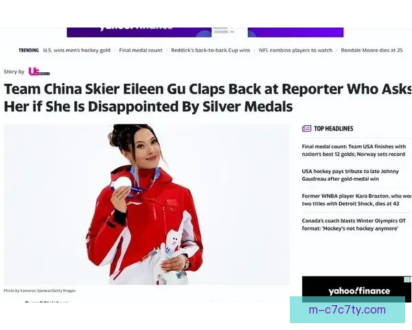 外媒盛赞谷爱凌：每四年出场轻松夺金